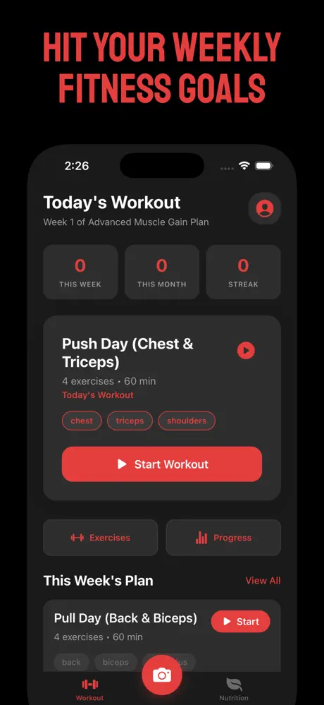 Workout Tracker & Fit: SLYCED screenshot 2
